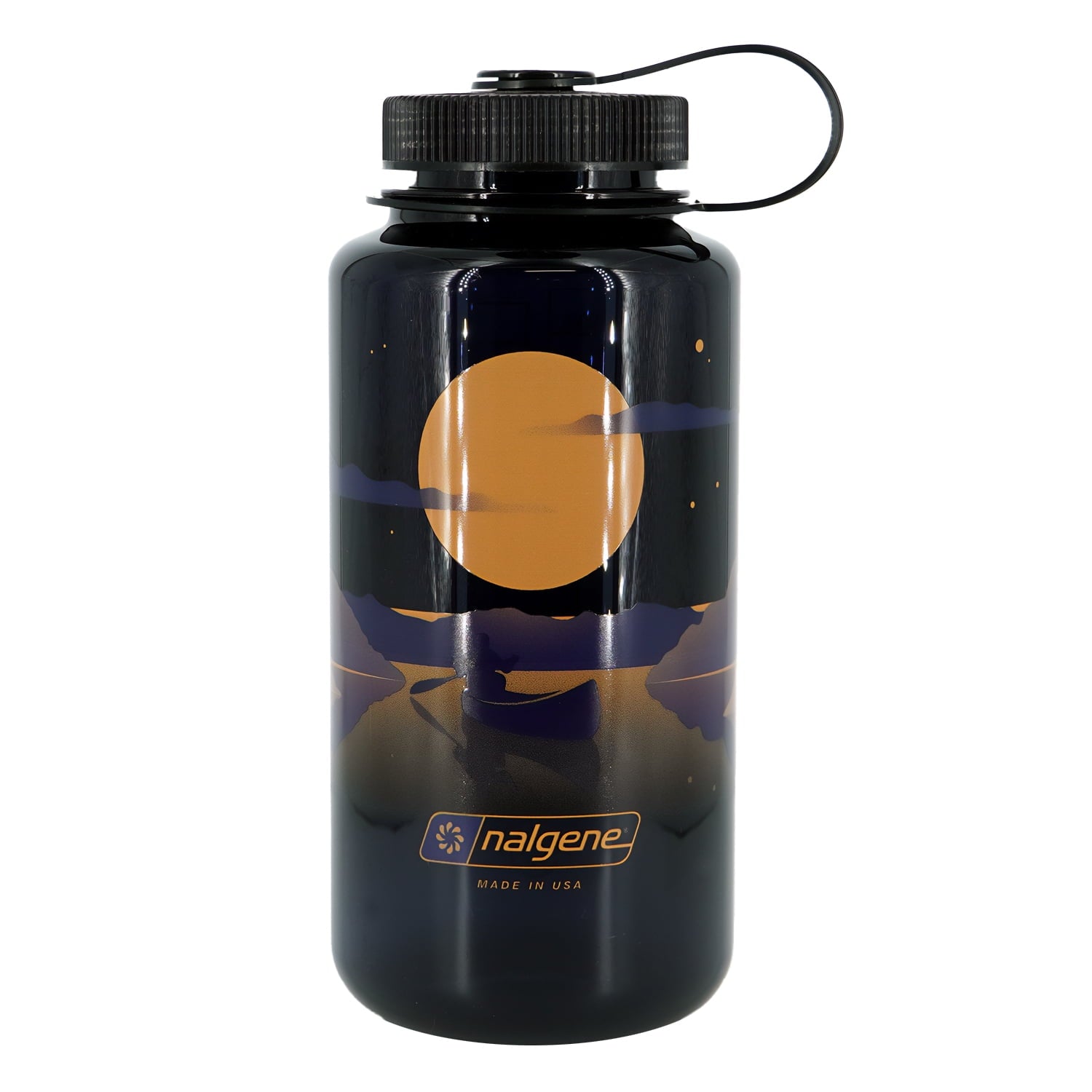 Nalgene Sustain 32 oz. Wide Mouth Water Bottle - Indigo EAHD