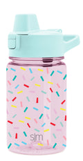 Simple Modern 12 fl oz Reusable Tritan Summit Water Bottle with Silicone Straw Lid | Birthday Cake CKAU