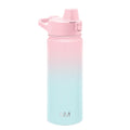 Simple Modern 18 fl oz Insulated Stainless Steel Summit Water Bottle with Covered Silicone Straw Lid | Sweet Taffy 90Q5