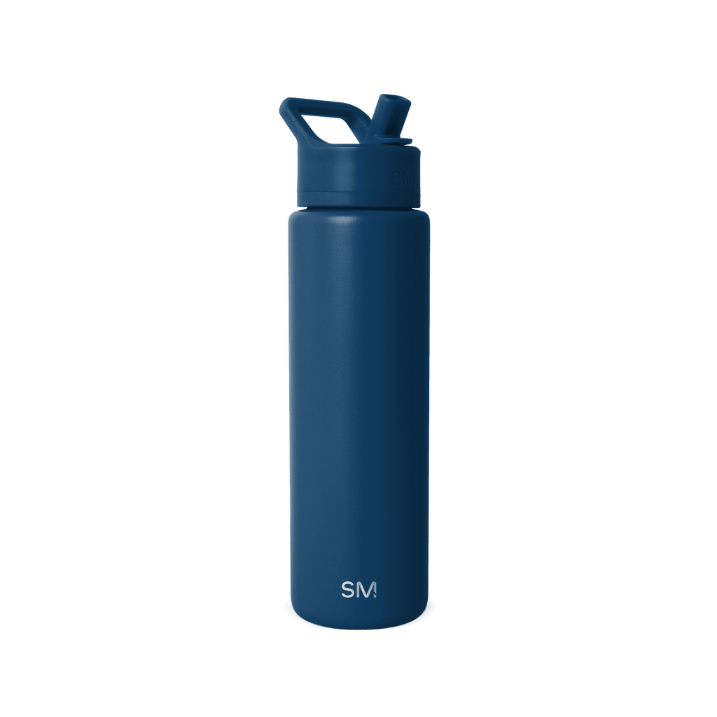 Simple Modern 30 fl oz Insulated Stainless Steel Summit Wide Mouth Water Bottle with Straw Lid | Slumberland ONP3
