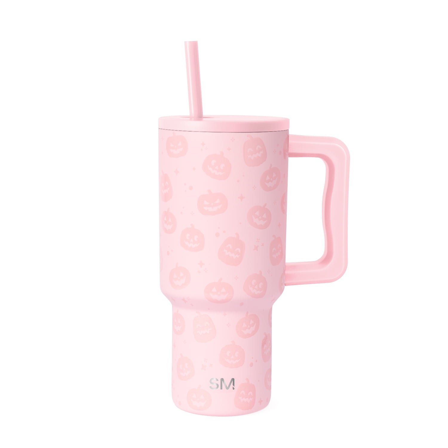 Simple Modern 30 fl oz Insulated Stainless Steel Trek Tumbler with Straw Lid | Seaglass Sage and Cream Checkmate 23VN