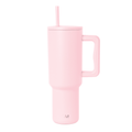 Simple Modern 40 fl oz Insulated Stainless Steel Trek Tumbler with Straw Lid | Blush UFCH