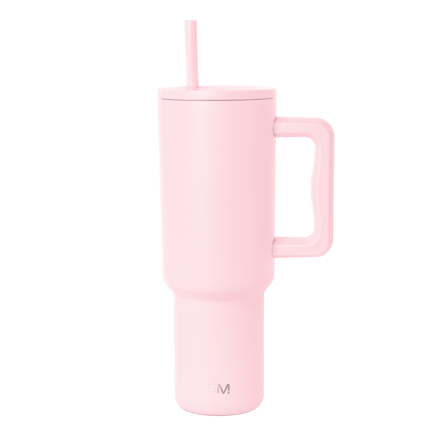 Simple Modern 40 fl oz Insulated Stainless Steel Trek Tumbler with Straw Lid | Blush UFCH