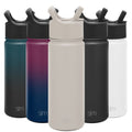 Simple Modern Summit Water Bottle Straw Lid Vacuum Insulated Stainless Steel Bottle | 18 fl oz JUWD